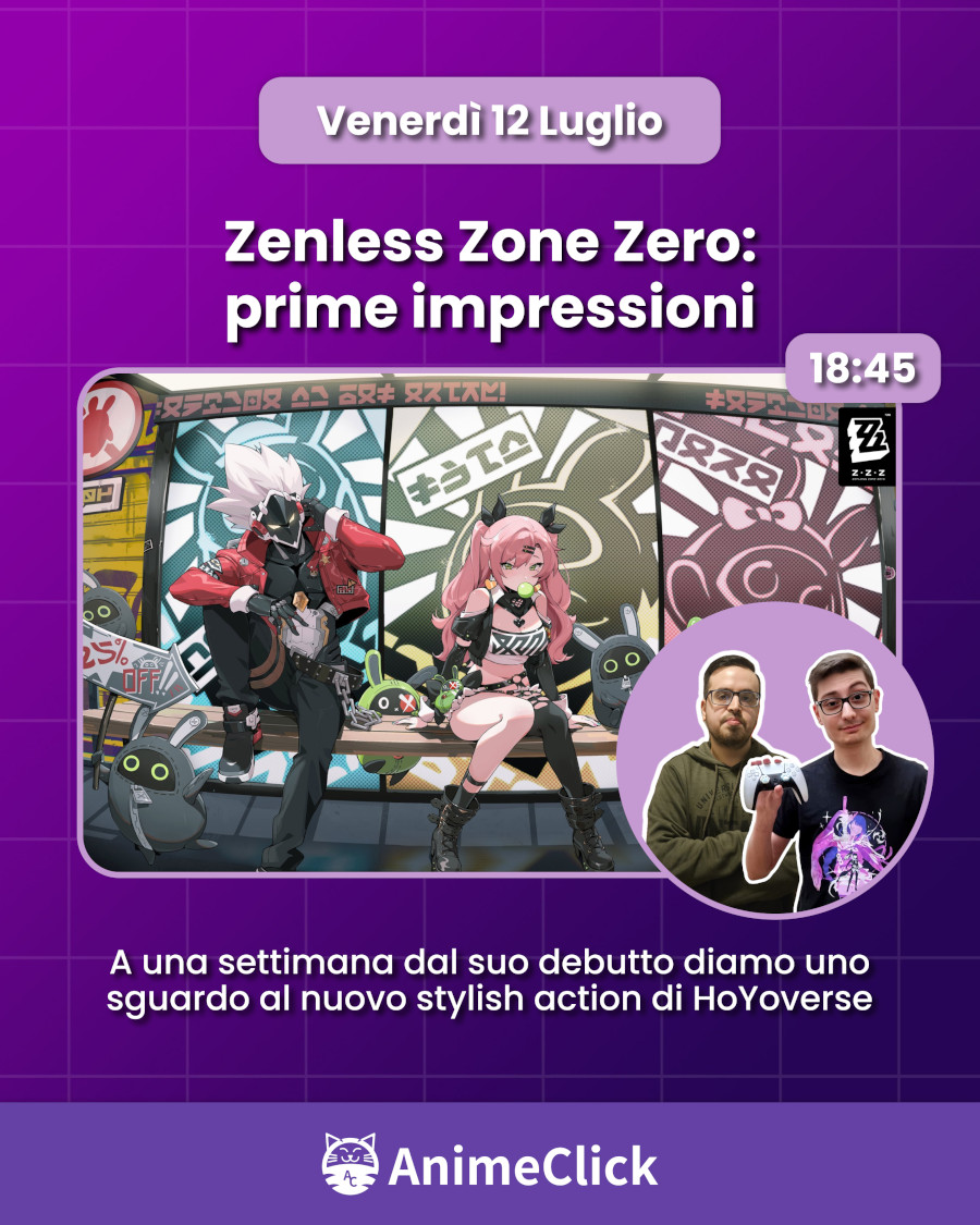 AnimeClick su Twitch: programma dall'8 al 14 luglio AnimeClick su Twitch: programma dall'8 al 14 luglio